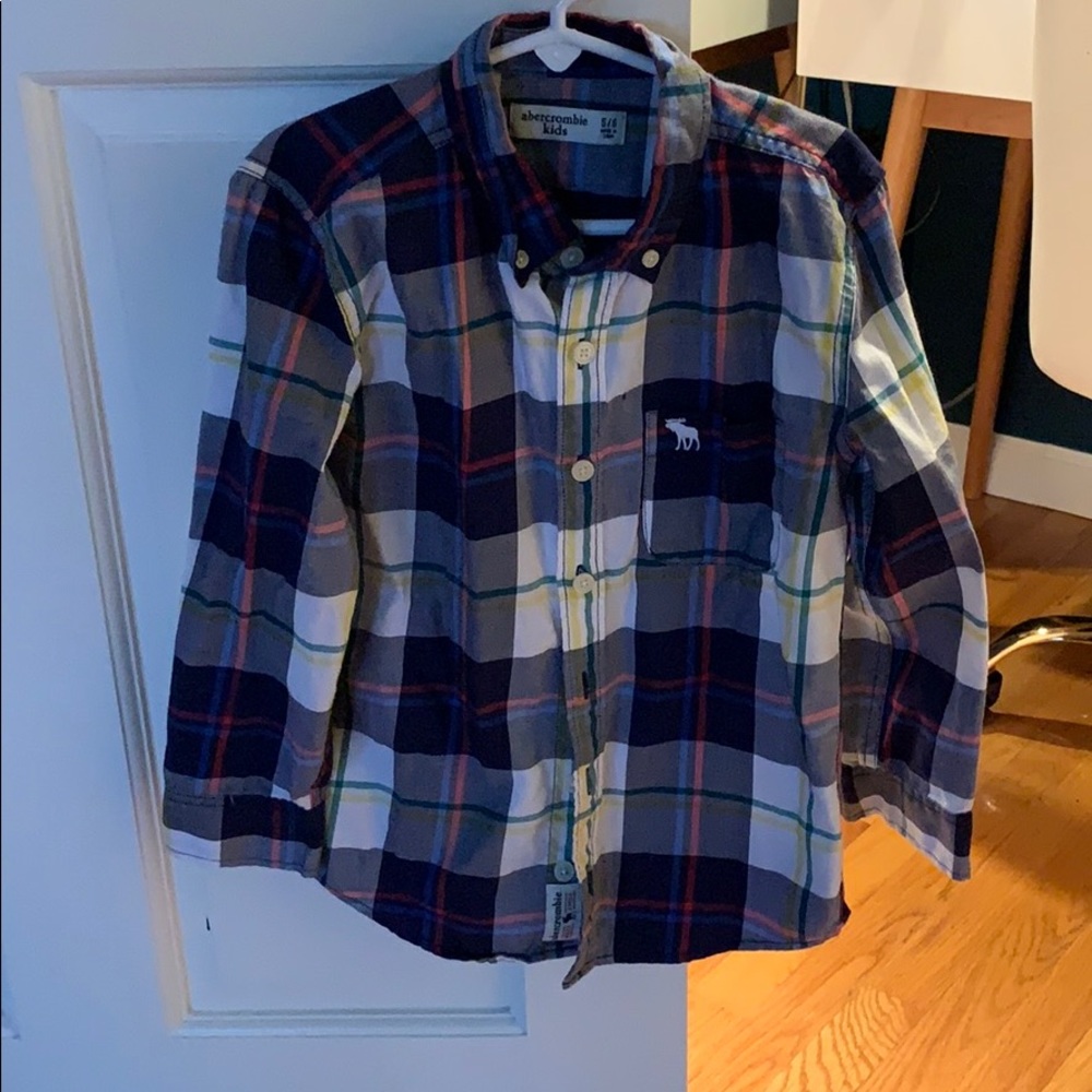 Abercrombie kids button down 5/6